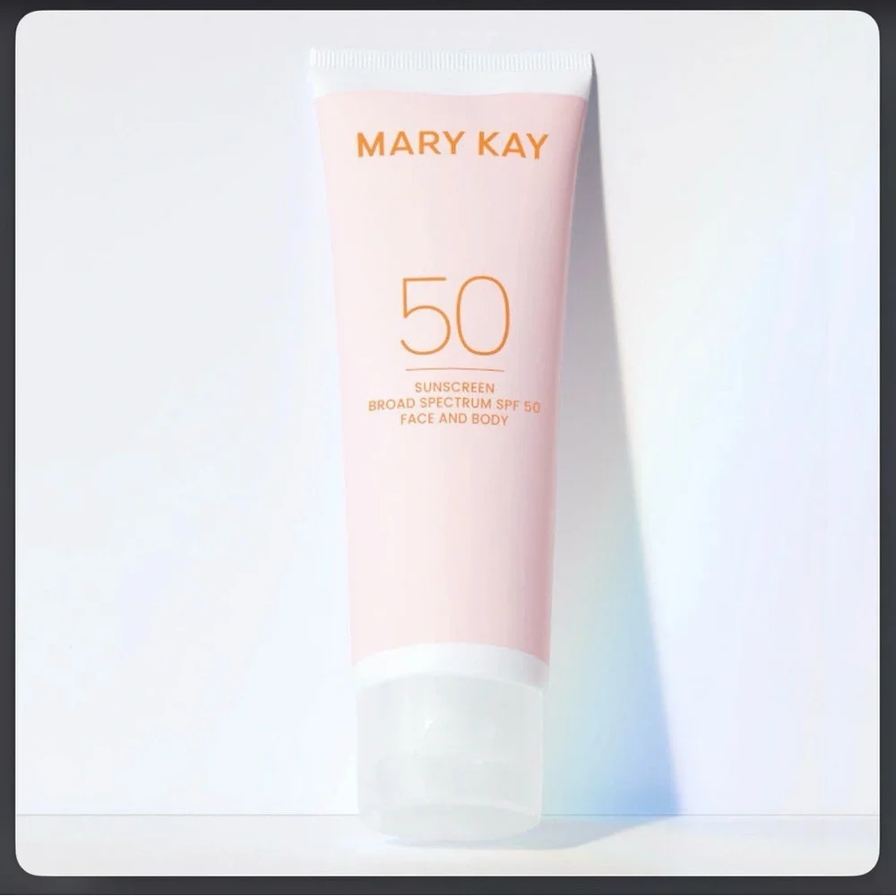Mary Kay Sunscreen Broad Spectrum SPF 50 – Face & Body (4 oz) – NEW